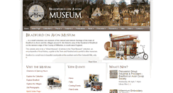 Desktop Screenshot of bradfordonavonmuseum.co.uk