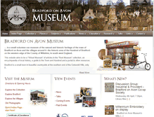 Tablet Screenshot of bradfordonavonmuseum.co.uk